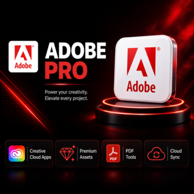 Adobe Creative Cloud (все приложения) | 1/3 месяца | Полная гарантия