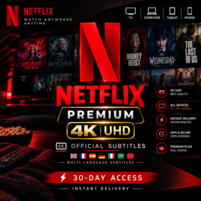 Netflix Premium 4K UHD | Доступ на 28 дней | Мгновенная доставка