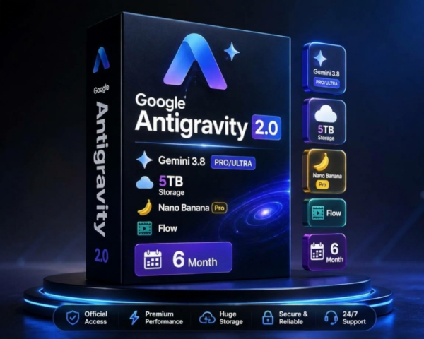 Google Antigravity 2.0|Gemini 3.8 PRO/Ultra|Хранилище 5 ТБ|Nano Banana Pro|6 Months