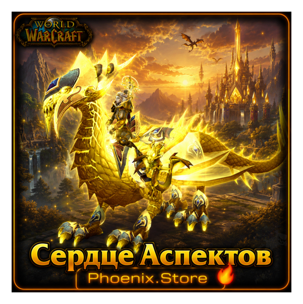 РФ/РБ(смена)/мир КЛЮЧ/подарок/вход · Сердце Aспектов · WOW: Midnight