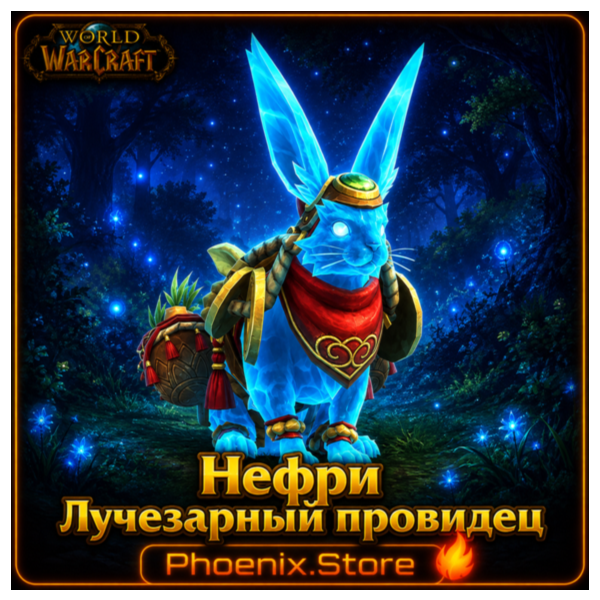РФ/РБ(смена)/мир КЛЮЧ/подарок/вход · Нефри Лучезарный провидец · WOW: Midnight