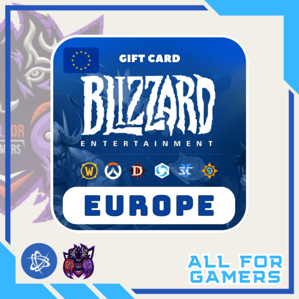 Карта Blizzard 20-40-50-70-100 EUR (Battle.net) EUROPE + ПОДАРОК