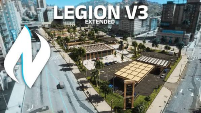 Legion Square Extended V3 [FiveM MLO - GTA V Interior]