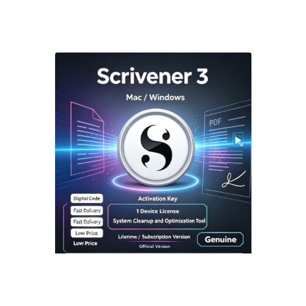 Scrivener 3 | Mac/Windows | Ключ активации | Лицензия на 1 устройство