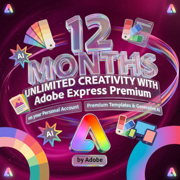 🎨 Adobe Express Premium 12 месяцев 🎨 на ваш личный аккаунт | Премиум-шаблоны