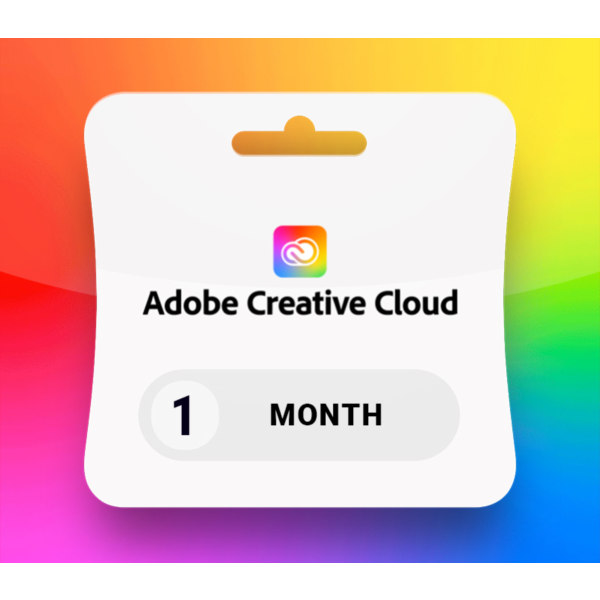 Adobe Creative Cloud Pro — 1 Month Subscription Key
