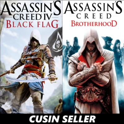 🎮 Assassin's Creed Brotherhood +  Black Flag + Игры | Ubisoft | Оффлайн аккаунт