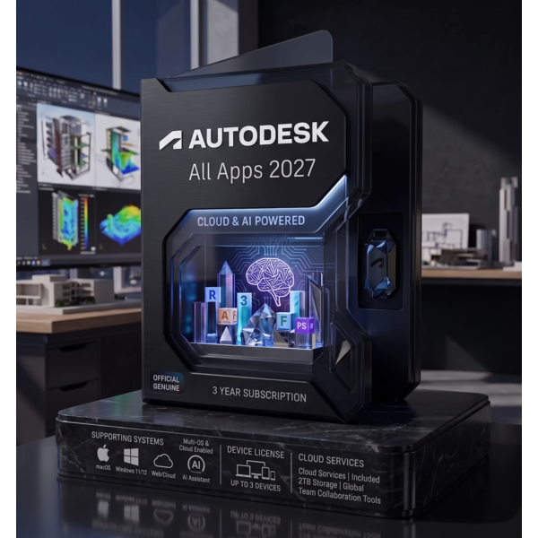 Autodesk All Apps 2024-2027 | Про-пакет на 3 года | Облако и ИИ