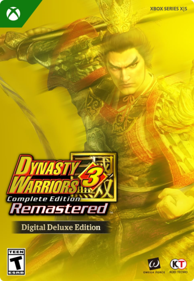 DYNASTY WARRIORS 3: Complete Edition Remastered Digital Deluxe Edition Xbox Series XS