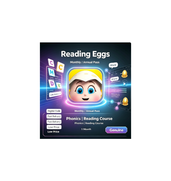 Reading Eggs | Месячный/годовой абонемент | Фонетика | Курс чтения