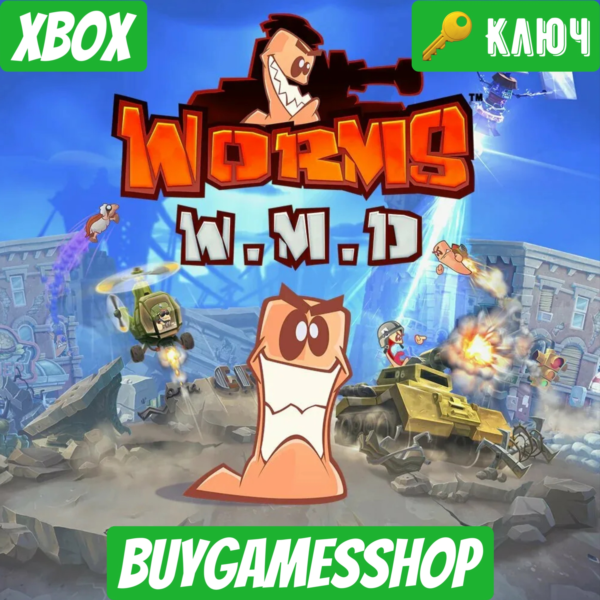 WORMS W.M.D XBOX ONE/X|S КЛЮЧ