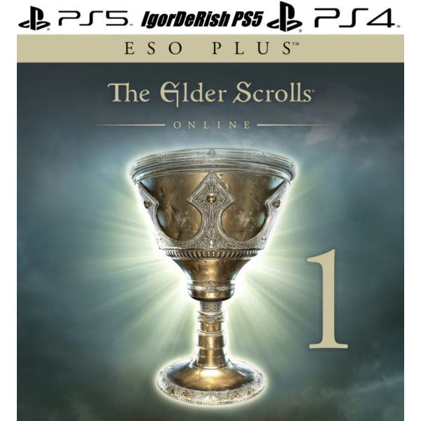 The Elder Scrolls Online ESO Plus 1-12 Month / Crowns (PS4 PS5) ПОКУПКА НА АКАУНТ