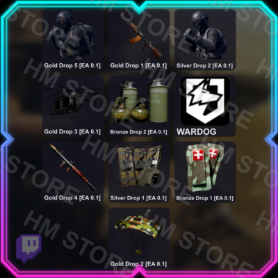 WARDOGS • 10 НАГРАД • Early Access 0.1 • TWITCH DROPS / ТВИЧ ДРОПСЫ • АВТО-ВЫДАЧА