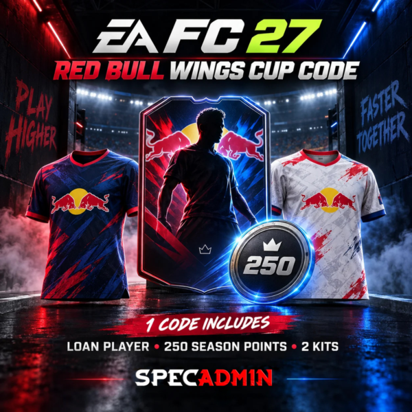 КОДЫ EA SPORTS FC 27 RED BULL WINGS CUP | SP 250 + 2 НАБОРА + АРЕНДНЫЙ ИГРОК