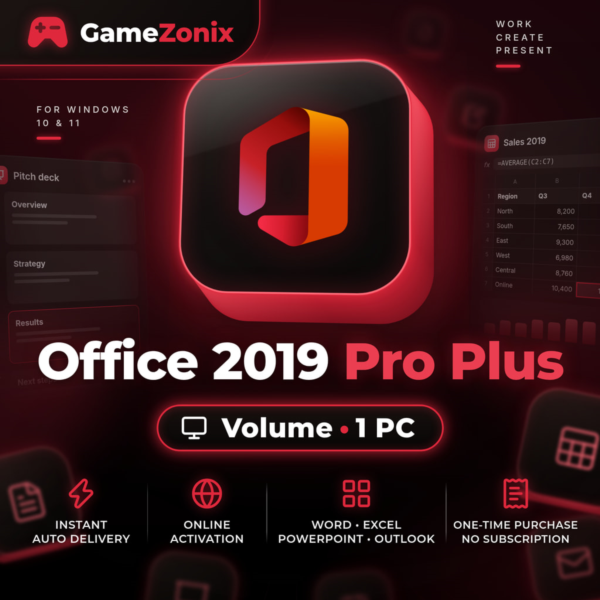 Microsoft Office 2019 Pro Plus | Volume-ключ в чат, онлайн-активация | 1 ПК
