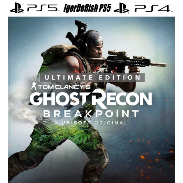 Tom Clancy´s Ghost Recon Breakpoint Ultimate Edition (PS4 PS5) ИГРА НА ВАШ АКАУНТ
