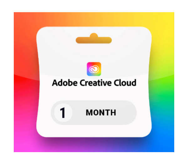 Adobe Creative Cloud  I 1 Month I Instant Delivery