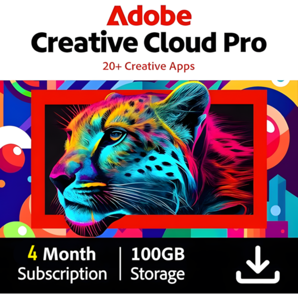 Adobe Creative Cloud Pro — 4 МЕСЯЦА | Предварительно активированная учетная запись
