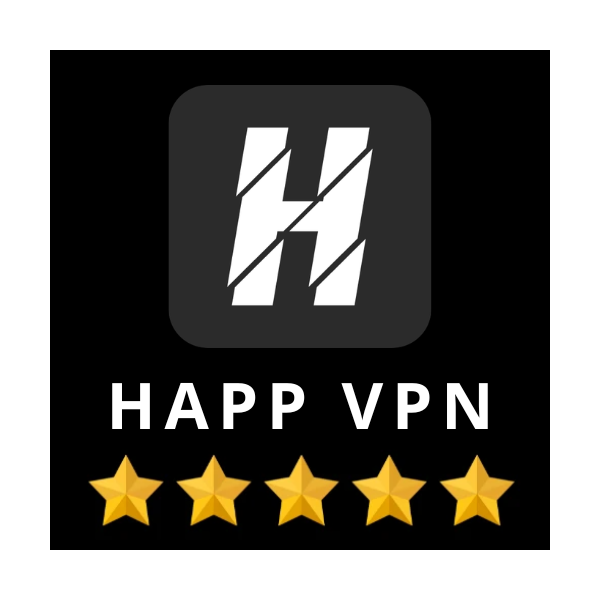HAPP VPN | Белые списки LTE Обход | 35+ Локаций | Работает в РФ ВПН Vless