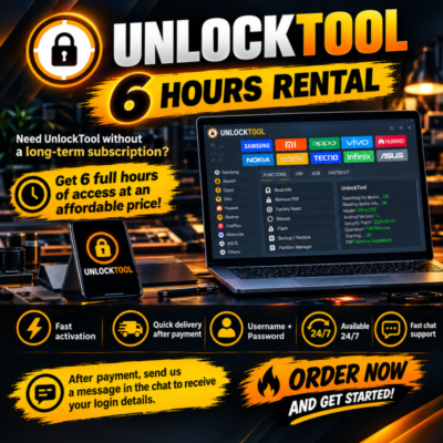 Unlocktool Rent 6h