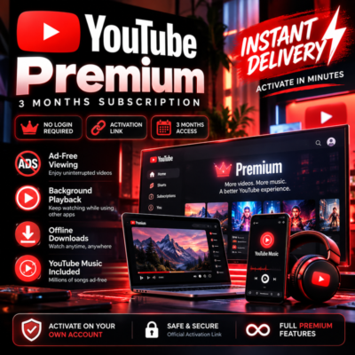 ▶️ Пробный период YouTube Premium на 3 месяца | Ссылка для активации | Автоматическая