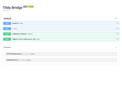 Tilda Bridge — исходный код