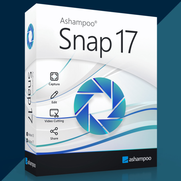 Ключ для Ashampoo Snap 17 (бессрочная лицензия / 1 ПК)