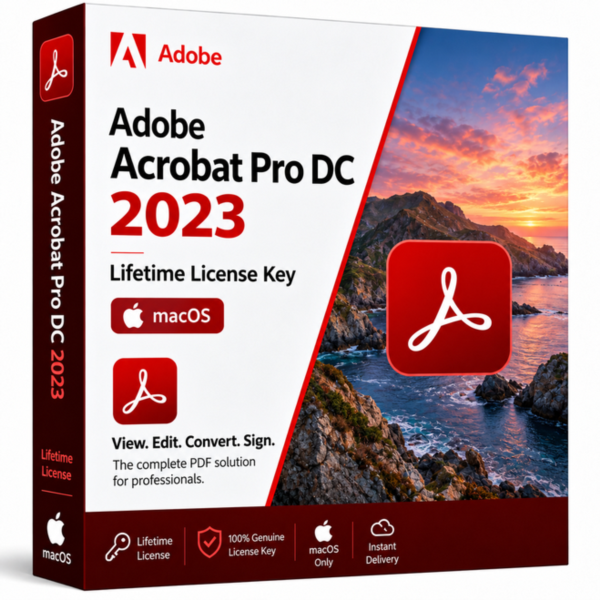 Adobe Acrobat Pro DC 2023 macOS | Глобальная лицензия | Мгновенная доставка