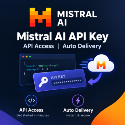 Ключ API Mistral AI | Доступ к API | Автоматическая доставка ⚡⚡⚡
