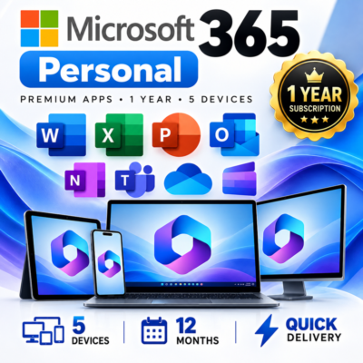 Microsoft 365 Personal | 12 МЕСЯЦЕВ | 5 УСТРОЙСТВ | БЫСТРАЯ ДОСТАВКА