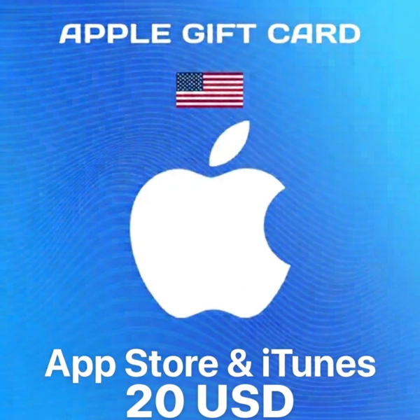 Подарочная карта Apple iTunes App Store США (USD) 20 $