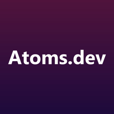 Atoms.dev 1 месяц Pro Max Подписка на ваш аккаунт