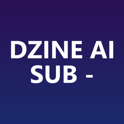 DZINE AI SUB - 1 месяц