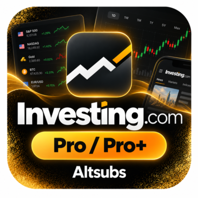 Investing.com InvestingPro, Pro+ 1-24М | ЛУЧШАЯ ЦЕНА, ПОЛНАЯ ГАРАНТИЯ