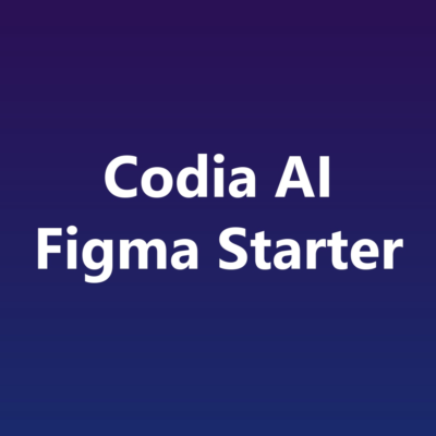 Codia AI Figma Starter 1 месяц Подписка на ваш аккаунт