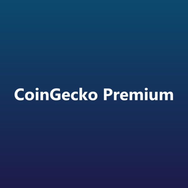 CoinGecko Premium 14 дней 1 месяц Подписка на ваш аккаунт