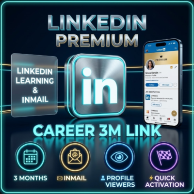 LinkedIn Premium Career 3 Месяца (3M) Подписка | Ссылка Активации — FASTSEND