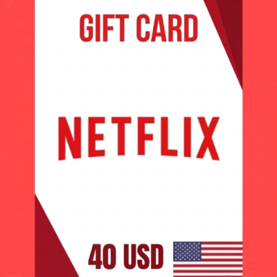 Подарочная карта Netflix USA 40 USD