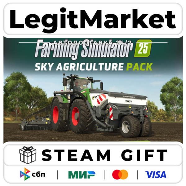 DLC Farming Simulator 25: SKY Agriculture Pack / Steam АВТО / РУ + МИР