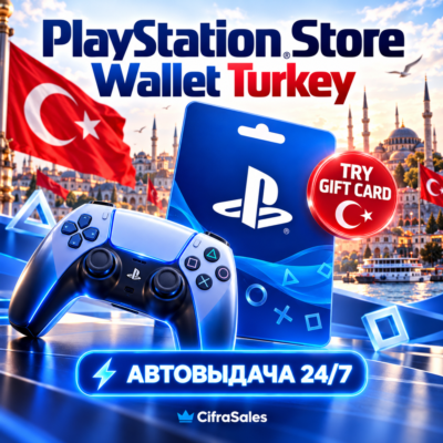 PlayStation Store Wallet Turkey — TRY GIFT CARD | код | Автовыдача 24/7