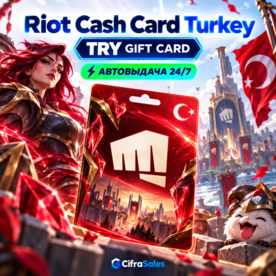 Riot Cash Card Turkey — TRY GIFT CARD | код | Автовыдача 24/7