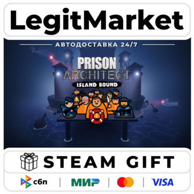 DLC Prison Architect - Island Bound / Steam АВТО / РУ + МИР