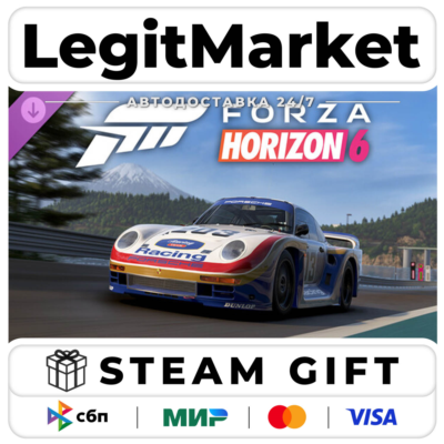 DLC Forza Horizon 6 1987 Porsche #203 Porsche AG 1 / Steam АВТО / РУ + МИР