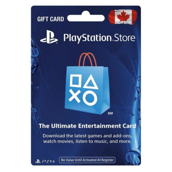 🔵 Карта пополнения PlayStation PSN 15-200 CAD (Канада) | АВТОВЫДАЧА 24/7