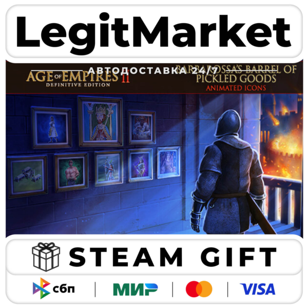 DLC Age of Empires II: DE – Barbarossa's Barrel of Pickled Go / Steam АВТО / РУ + МИР