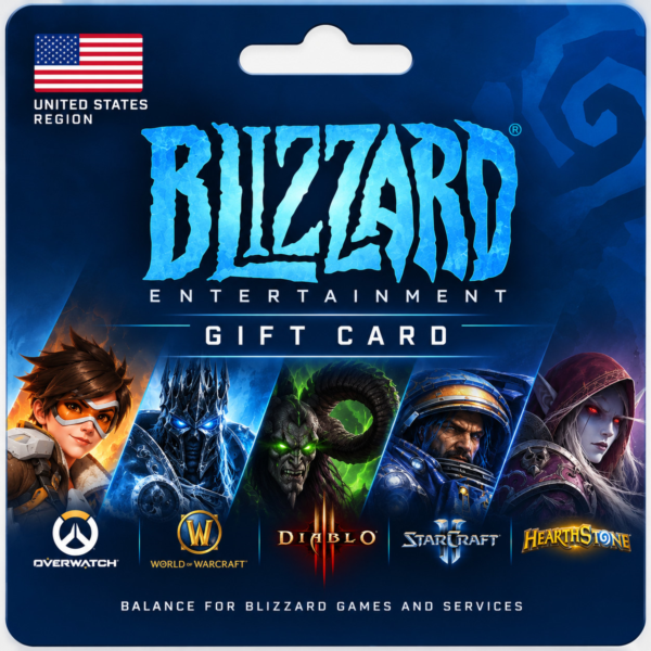 [АВТОВЫДАЧА] Карта Blizzard Battle.net (USA) США 5-100$