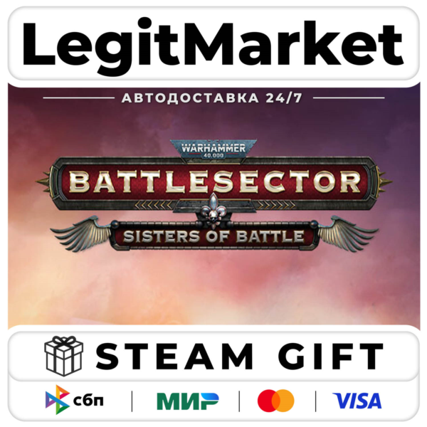 DLC Warhammer 40,000: Battlesector - Sisters of Battle / Steam АВТО / РУ + МИР