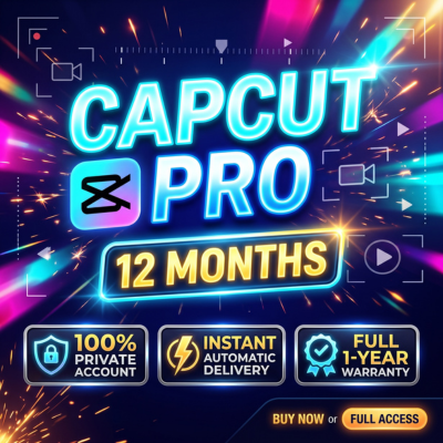 CapCut Pro — 12 месяцев, приватный аккаунт, автоматическая доставка