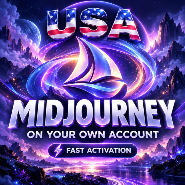 🇺🇸 USA Виртуальная платёжная карта для оплаты Midjourney | На вашем аккаунте