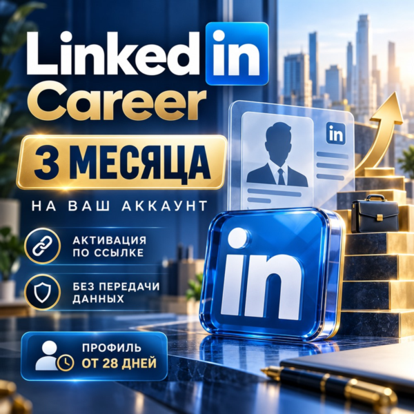 LinkedIn Premium Career на 3 месяца — активация по ссылке